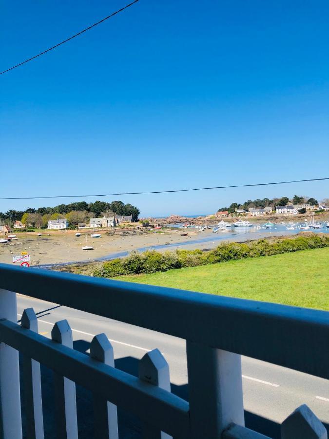 Hotel L'Albatros Perros-Guirec Exterior foto